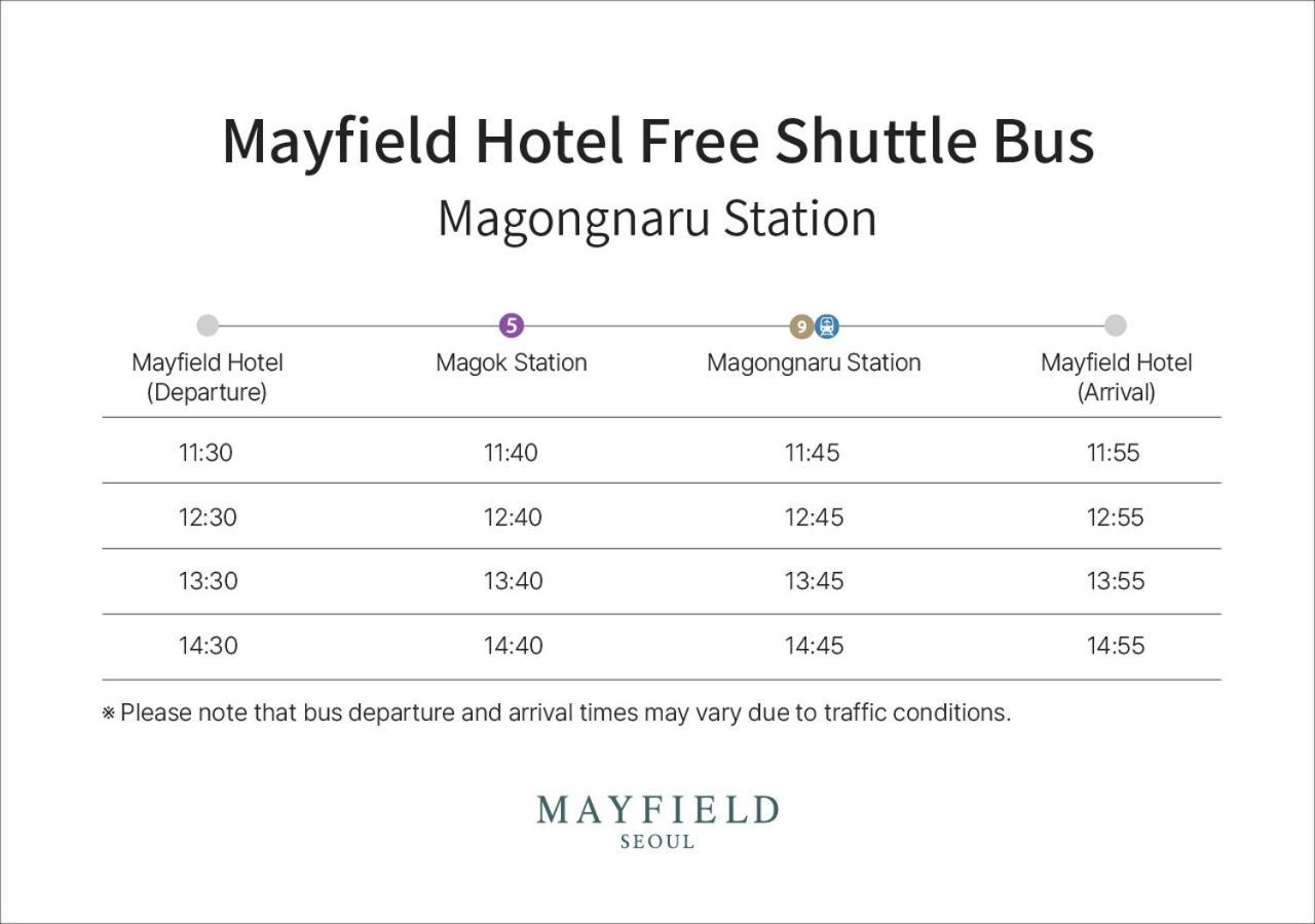 Mayfield Hotel Seoul Seul Exterior foto